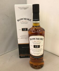 【未開栓】BOWMORE ウイスキー 12年 700ml 40% ボウモア (管理番号：059123)