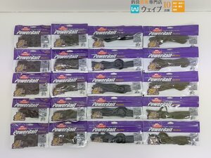 バークレイ パワーベイト マックスセント クリーチャーホッグ 4 スカッパノンブルーフレーク・キングテール 他 計20点 新品