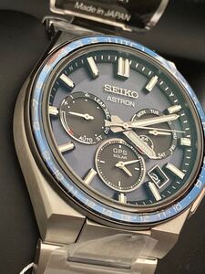 1円〜 未使用品 SEIKO ASTRON セイコー アストロン ネクスター SBXC109 5X53-0BR0 チタン GPSソーラー メンズ腕時計 箱・保証書付き