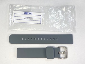 R03V014J0 SEIKO 18mm 純正シリコンバンド グレー SRPG81K1/4R36-09M0用 ネコポス送料無料