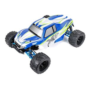 新価格！新品・完成品45CCエンジンRCカーROFUN XLT 4WDビッグフット青 すべて揃ったエンジン・受信機・サーボ・送信機etc ROVANSPORTS