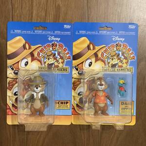 新品未開封 チップ&デール レスキューレンジャー ディズニー フィギュア chip&dale チップアンドデール Rescue Rangers Funko フィギュア