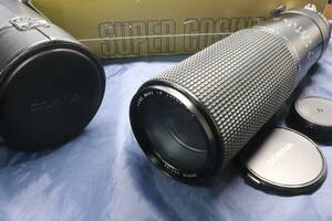 美品級 【動作確認済 良品】コシナ SUPER COSINA 100-500mm F5.6-8 MC MACRO ニコン用 Ai-s 元箱 収納ケース付き [Y0243]