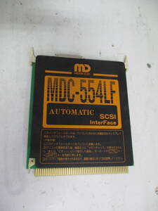 PC98 Cバス用 メモリボード用 MDC-554LF【EMS/プロテクトメモリ】★動作未 ★No:949