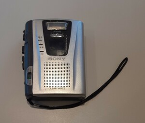 【ジャンク品】通電のみ◯ SONY ポータブル カセットコーダー TCM-50 ソニー 