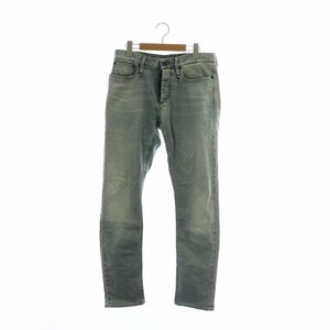 デンハム DENHAM RAZOR SLIM FIT デニムパンツ ジーンズ スキニー ストレッチ ボタンフライ W29 L32 S 青 ブルー /XZ ■GY12 メンズ