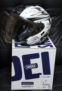 SHOEI J-Cruise CLEAVE TC-6 （WHITE/GREY）Mサイズ　美品　￥１～売り切り！