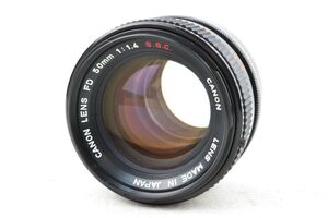 ★実用品★CANON キヤノン FD 50mm F1.4 S.S.C.★♯15131