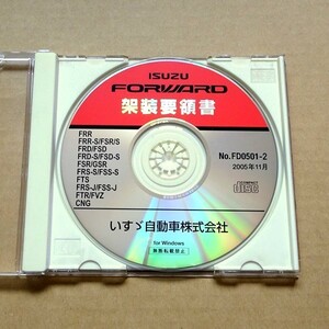 ★☆ いすゞ フォワード 架装要領書 90.35.34系 ☆★