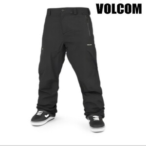 【23-24】VOLCOM L GORE-TEX PNT BLACK ボルコム スノーボードウェア パンツ　メンズ Lサイズ