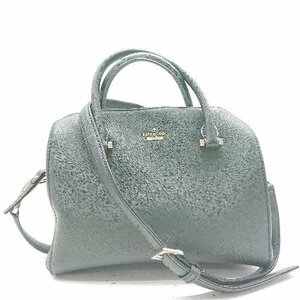 ◇ KATE SPADE NEW YORK ケイトスペード ニューヨーク シンプル ２WAY ミニ ボストンバッグ ブラック レディース E