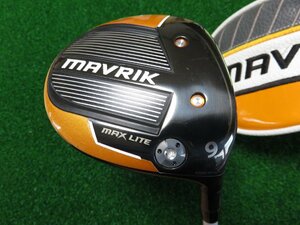 キャロウェイ2020 MAVRIK MAX LITE 9W 24°　L　HC付 女性用 美品