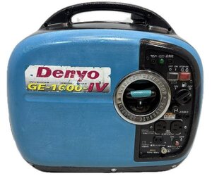 1204D　デンヨー◆インバーター発電機◆GE-1600-IV●動作確認済●Denyo