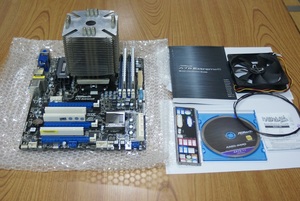 ソケットFM1-CPUセット,ASRock A75 Extreme6 , AMD A8-3850 APU (4コア、2.9Ghz) .メモリDDR3_8GB、大型APUクーラ(又は純正クーラ)のセット