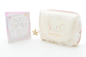 サンリオ Sanrio こぎみゅん COGIMYUN 天使のおゆうぎ会 三つ折り財布 ウォレット パールベージュ タグ付き未使用品 送料290円