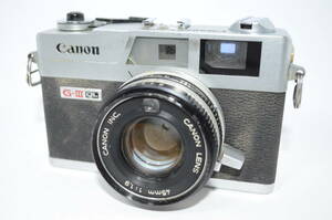 【外観並級】Canon Canonet QL19 G-Ⅲ キャノン　#s4966