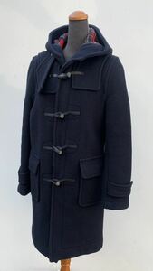 【美品】【イギリス製】LONDON TRADITION×URBAN RESEARCH別注 ERICA LONG ダッフルコート【34】ネイビー ロンドントラディション×UR