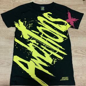 送料無料！新品未使用品！ONE OK ROCK Ambitions Dome Tour バンドTシャツ　メンズMサイズ　ブラック　バックプリントあり