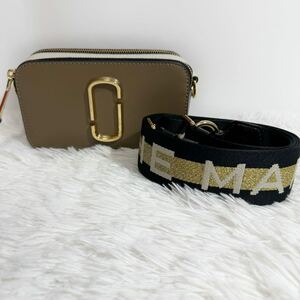 極美品！MARC JACOBS マークジェイコブス　スナップショット　ショルダーバッグ