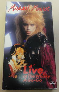 Michael Monroe / Live At The Whisky A Go-Go VHS ビデオテープ マイケル・モンロー Hanoi Rocks