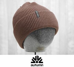 【新品:送料無料】24 AUTUMN SELECT BEANIE - CAPPUCCINO オータム ニット帽 スノーボード 帽子