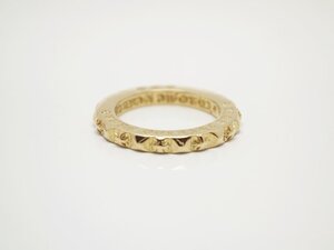 CHROME HEARTS クロムハーツ トゥルーファッキンパンク リング 22K 9号　 アクセサリー　中古 送料無料【質屋出品】