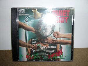 八十年代メタルブーム初期の名盤　 新生Quiet Riot　隠れ名盤2nd「Condition Critical」　輸入盤未開封新品。