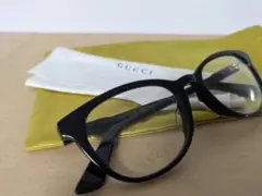 GUCCI ウェリントンタイプ眼鏡フレーム