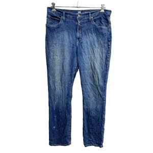 Lee デニムパンツ W37 リー レディース クラッシックフィット インディゴ 古着卸 アメリカ仕入 2312-311