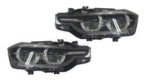 【正規純正OEM】 BMW LED ヘッドライト 左右 SET 3シリーズ F30 F31 LCI 318i 320d 320i 330i 330e 340i 63117419631 63117419632