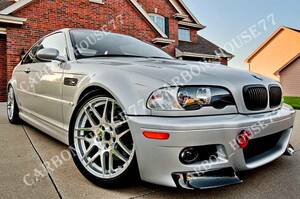 ★BMW E46 M3 カーボン フロント スポイラー CSL型《左右ワンセット》☆