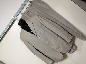 kkyj4712 ■ COAT GINZA airport ■ スーツ シングル 3つボタン グレージュ 52 L