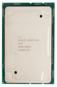 Intel Xeon Gold 6136 SR3B2 12C 3GHz 3.6/3.7GHz 24.75MB 150W LGA3647 DDR4-2666