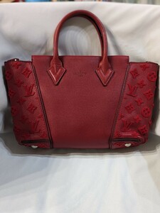 ルイヴィトン Louis vuitton M94640 ヴェルールトートW ハンドバッグ レッド系 