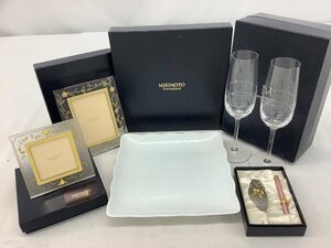 MIKIMOTO 食器/プレート/ワイングラス/フォトフレーム他 5箱まとめ 未使用品 ACB