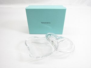 TIFFANY & Co. ティファニー エルサペレッティ ハートボックス ジュエリー ガラスケース 小物入れ ∠UA9813