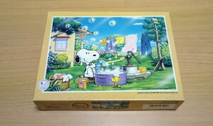 スヌーピー PEANUTS せんたくびより ジグソーパズル 300ピース 中古品 アポロ社 SNOOPY