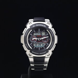 美品 CASIO カシオ G-SHOCK MT-G MTG-1500-1AJF SS・樹脂 メンズ 電波ソーラー 黒文字盤 定価5.9万