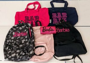 AN24-261 バービー Barbie バックパック リュックサック トートバッグ 財布 6個 セット まとめ 大量 まとめて