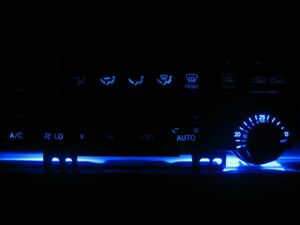 JZX90 GX90 エアコン照明用 LED 1台分セット！ ブルー