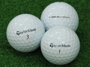 ABランク テーラーメイド TaylorMade TOUR RESPONSE ホワイト 2020年モデル 30個 球手箱 ロストボール