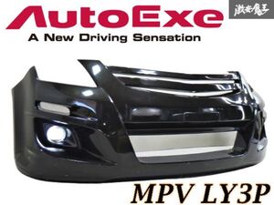 AUTO EXE オートエグゼ LY3P MPV エアロ FRP フロントバンパー カラーNo 35N スパークリングブラックパール 棚