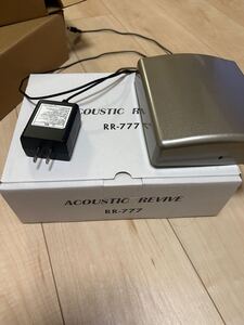 ACOUSTIC REVIVE 超低周波発生装置 アコースティックリバイブ　RR-777