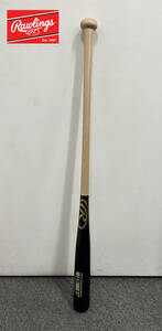 【訳あり】 ローリングス 野球 木製 ノックバット RAWLINGS MAPLE FUNGO BAT 94cm ナチュラル/ブラック rwmlf-natural37