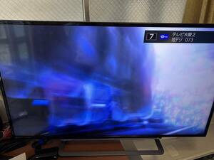 Ku340◆TOSHIBA 東芝◆液晶カラーテレビ REGZA レグザ 43G20X 2016年製 TV 大画面 4K 高画質 リモコン付き B-CASカード 家電製品 動作品