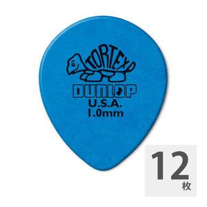 JIM DUNLOP 413R TORTEX TEARDROP 1.0mm ギターピック×12枚