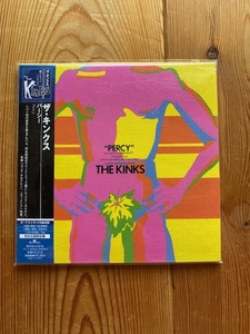 完全生産限定盤・紙ジャケット仕様★日本盤CD ザ・キンクス【パーシー PERCY】ボーナストラック５曲 THE KINKS