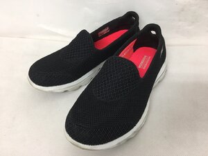 【D-1945】SKECHERS AIR COOLED GOGA MAT スケッチャーズ スリッポン シューズ 24 ネイビー レディース【千円市場】