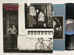 LP 佐野元春 / Back To The Street / 25-3H-19