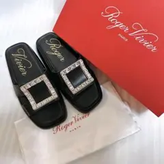 roger vivier ロジェヴィヴィエ　サンダル　フラットシューズ